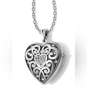 Brighton Sweet Memory Silver Heart Locket Necklace